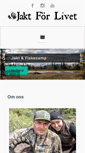 Mobile Screenshot of jaktforlivet.se